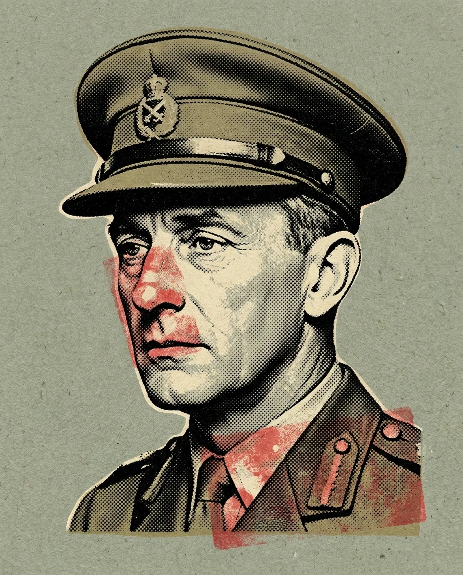 Portrait of Alan Brooke (AI illustration)